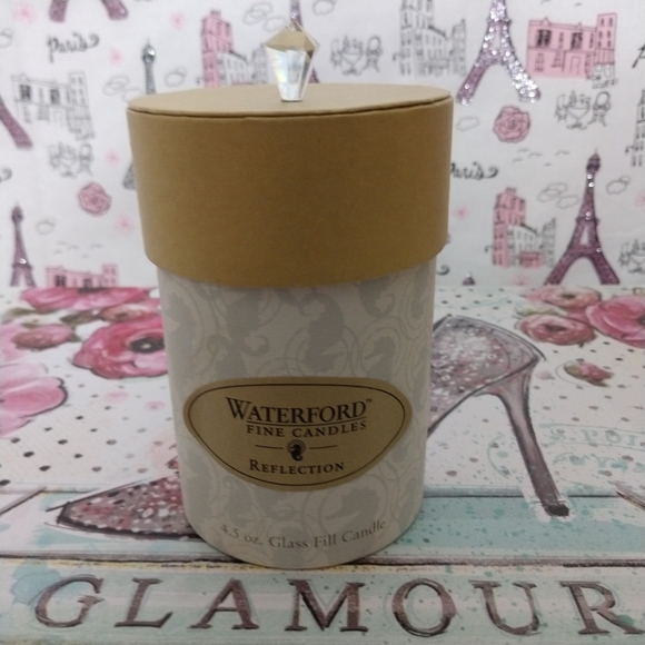 Waterford Fine Candle Reflection. RARE - Picture 4 of 8